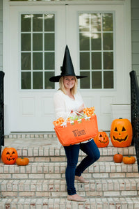 Orange Market Tote