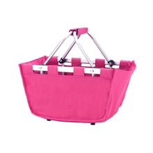 Load image into Gallery viewer, Mini Hot Pink Market Tote