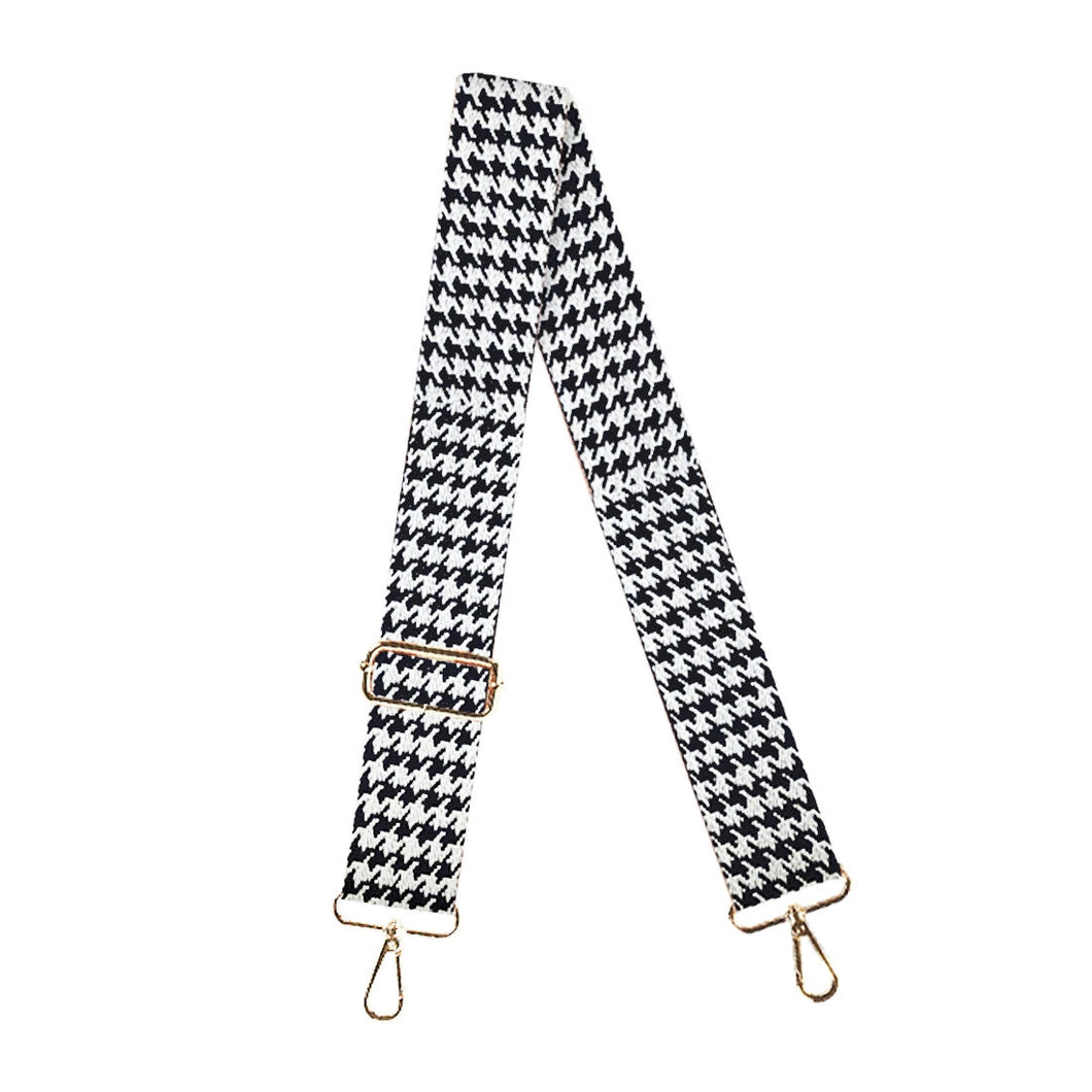 Houndstooth Crossbody Strap