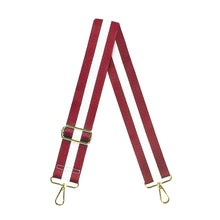 Load image into Gallery viewer, Garnet Stripe Crossbody Strap