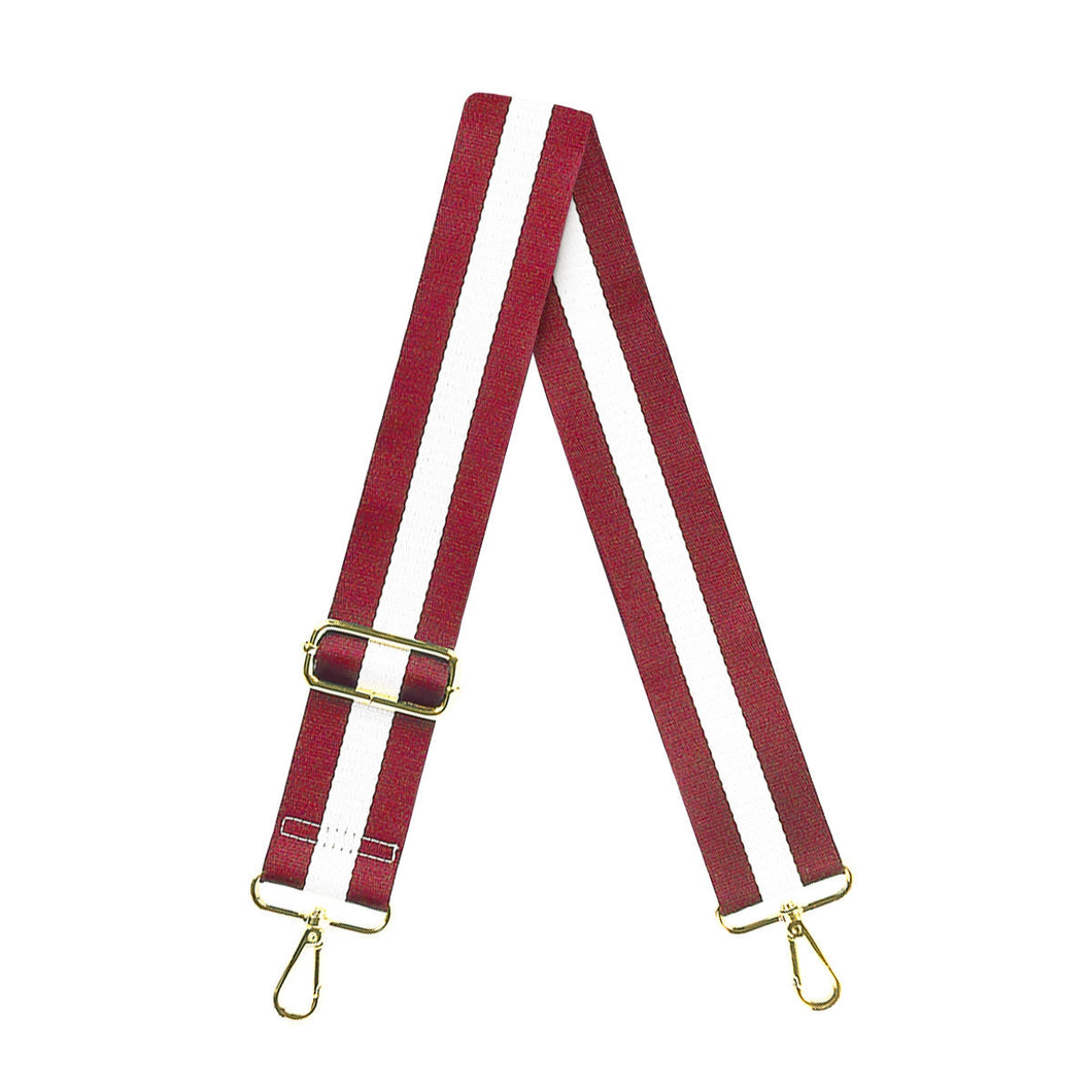 Garnet Stripe Crossbody Strap