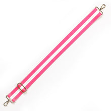 Load image into Gallery viewer, Hot Pink Stripe Crossbody Strap