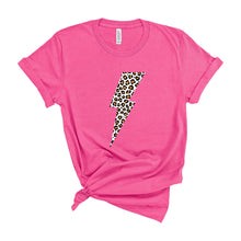 Load image into Gallery viewer, Leopard Lightning T-Shirt