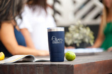 Load image into Gallery viewer, Chaos Coordinator Navy 20oz Insulated Tumbler