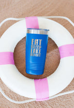 Load image into Gallery viewer, Eat, Sleep, Lake Royal Blue 20oz Insulated Tumbler