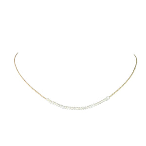 Gold Pearl Necklace