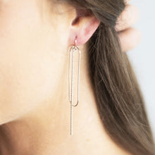 Load image into Gallery viewer, Silver Zoey Earrings