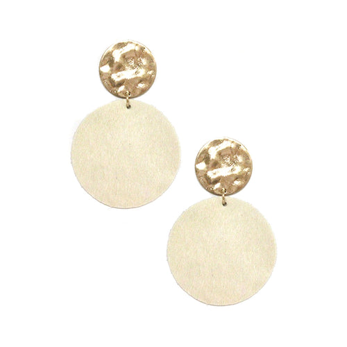 Creme Natalie  Earrings